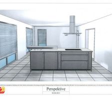 Pour la cuisine, c'est d&eacute;j&agrave; command&eacute;e