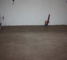 Carrelage dans la cuisine