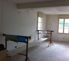 Enduit piece a vivre