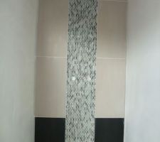 Un aperçu de ce que sera la salle de bain.