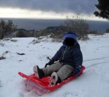 Le bourdonneau à la luge !!!