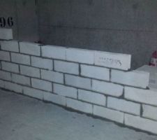 D&eacute;but des travaux de construction du box