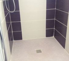 Douche à l'italienne