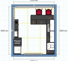 Plan de la cuisine