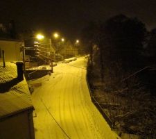 Et ce soir in remet ca.

5cm de neige en 15 minutes...