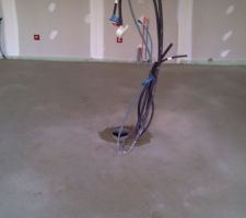 Evacuation pour la hotte