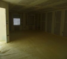 Mousse polyuréthane projetée Salon