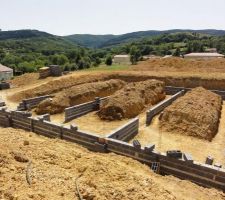 Murs périphériques et refend