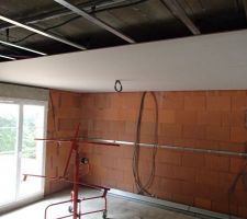 Mise en place du plafond