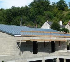 Zinc naturel au lieu de pr&eacute;-patin&eacute; ardoise...