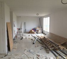 Salon, salle &agrave; manger