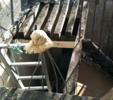 Preparation pallier et escalier