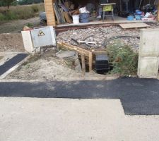 Bientot on pourra rentrer dans le garage....