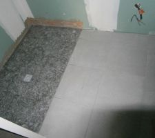 Dalle de bain du bas