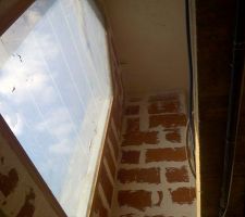 Vue en hauteur prise &agrave; la porte d'entr&eacute;e