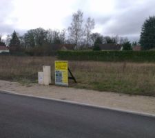 Notre terrain de 600m2