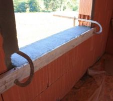 Pr&eacute;paration pour la pose des appuis fen&ecirc;tre