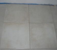 Le carrelage de la maison ( sauf sdb )