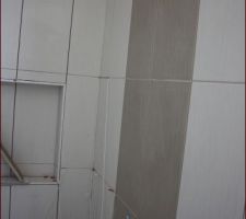 Murs de la douche italienne