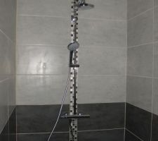 Douche Grohe Euphoria en place !! ;-)