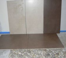 Carrelage de la salle d'eau parentale