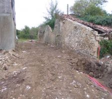 Rebouchage de la tranch&eacute;