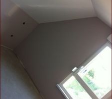 Chambre parentale en gris rosé