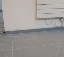 Plinthe de la SDB enfant