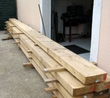Les 7 poutres de 300x100m longueur 7m