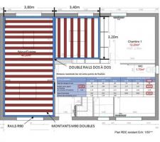 Plan de création plafond autoportant