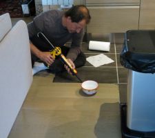 Joint silicone "fa&ccedil;on bateaux"