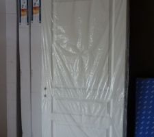 Portes intérieures postformées laquées blanches