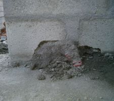 Fourreau pour acc&egrave;s ext&eacute;rieur.