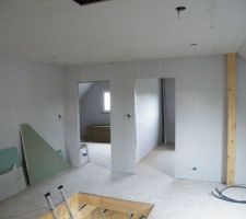 Vue des chambres depuis le hall
