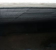 Condensation au bord du vide sanitaire