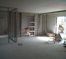 Cloison sdb rdc