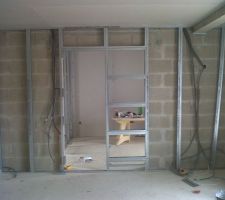 Cloison porte galandage ch1