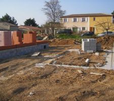 Le d&eacute;but du garage