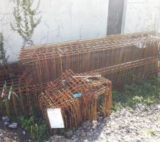 Le feraillage des longrines