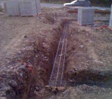 Ferraillage semelle filante sud