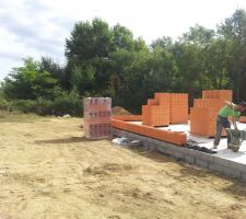 2&egrave;me photos de la premi&egrave;re demi journ&eacute;e de travail des ma&ccedil;ons