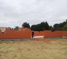 1er journ&eacute;e de travail vu du jardin