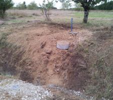 Raccordement eau potable et eau usée fait