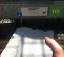 Dalle en pierre bleue pour le sol de la cuisine et du cellier