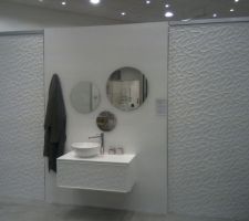 Faïence salle de bain étage