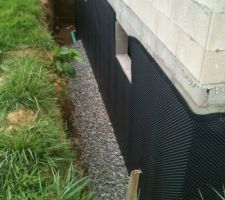 Drainage périphérique