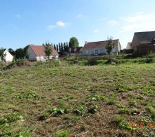 Le terrain a &eacute;t&eacute; nettoy&eacute; et tondu
