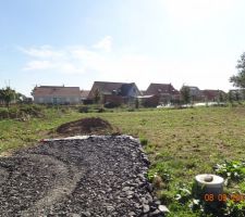 Mise en place de l'acc&egrave;s chantier