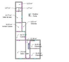 Plan rdc avant travaux