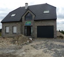 Notre porte de garage installée